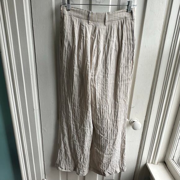 Anna October Striped Silk Blend Pants - Picture 6 of 8